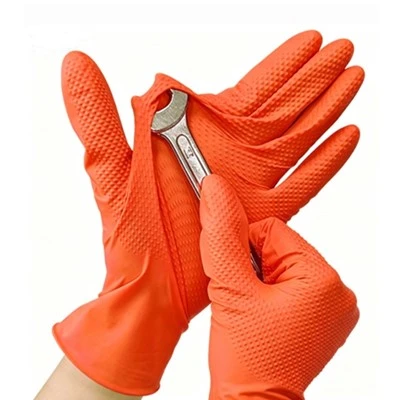 Orange Mechanic Disposable Gloves Orange Mechanic Disposable Gloves