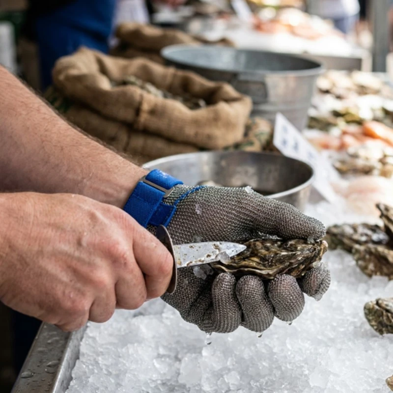 Premium Stainless Steel Cut-Resistant Gloves Premium Stainless Steel Cut-Resistant Gloves